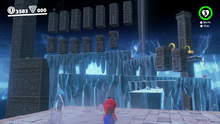 Ice Cave in Super Mario Odyssey