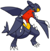 Garchomp's Spirit sprite from Super Smash Bros. Ultimate