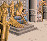 Cleopatra in Mario's Time Machine (SNES)