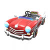 Red Taxi from Mario Kart Tour