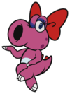 Birdo in Paper Mario: Color Splash.