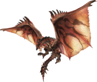 Artwork of Rathalos for Super Smash Bros. Ultimate