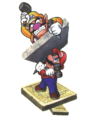 Artwork of Mario & Wario