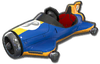 Mach 8 body from Mario Kart 8