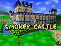 Smokey Castle in Diddy Kong Racing DS