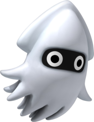 Artwork of a Blooper from Mario Party 8. It has subsequently been used for Super Mario 3D Land.[1]