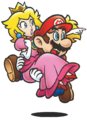 Peach and Mario from the calendar