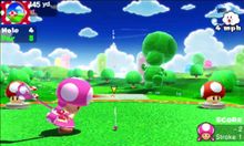 Toadette in Mario Golf: World Tour.