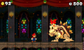 The Dry Bowser fight in New Super Mario Bros. 2