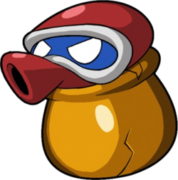 Artwork of a Crackpot from Wario Land: Shake It!