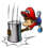 Baby Mario with his Hammer