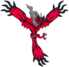 Yveltal's Spirit sprite from Super Smash Bros. Ultimate