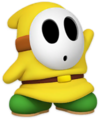 Yellow Shy Guy