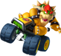 Bowser turning.