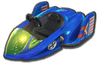 Blue Falcon from Mario Kart 8