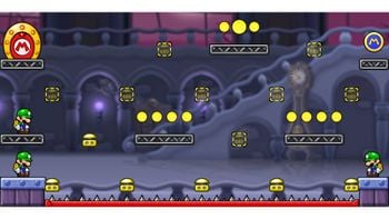 Miiverse screenshot of the 24th official level in the online community of Mario vs. Donkey Kong: Tipping Stars