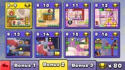 Menu of Bonus 2