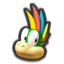 Lemmy's head icon in Mario Kart 8