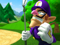 Waluigi gets pumped up.