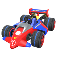 Red B Dasher Mk. 2 from Mario Kart Tour