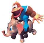 DKC3 Artwork Ellie & Kiddy Kong.jpg