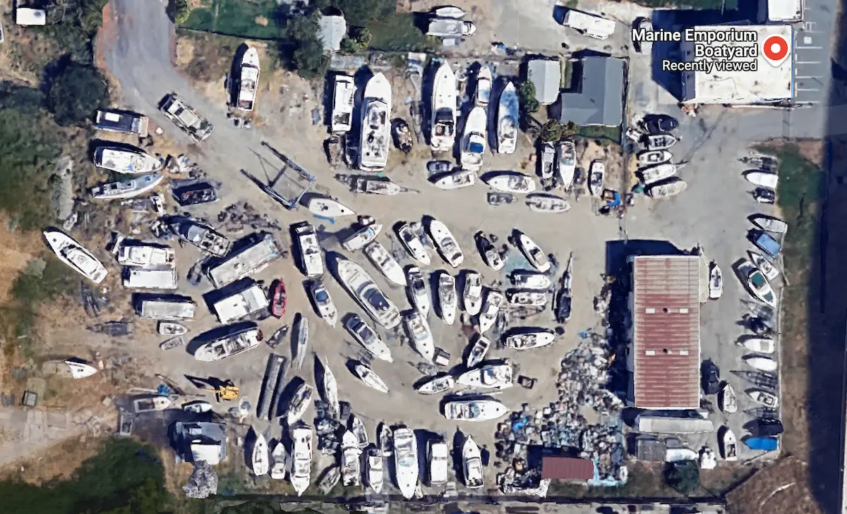 10 Boat Salvage Yards in California