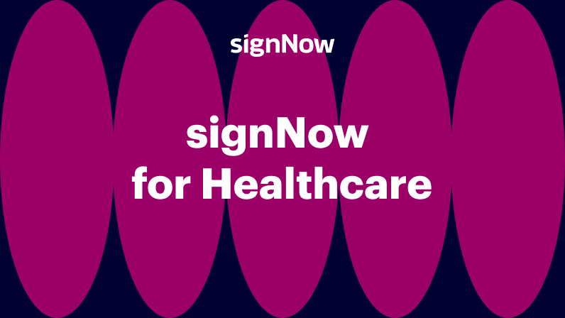 airSlate SignNow for Healthcare