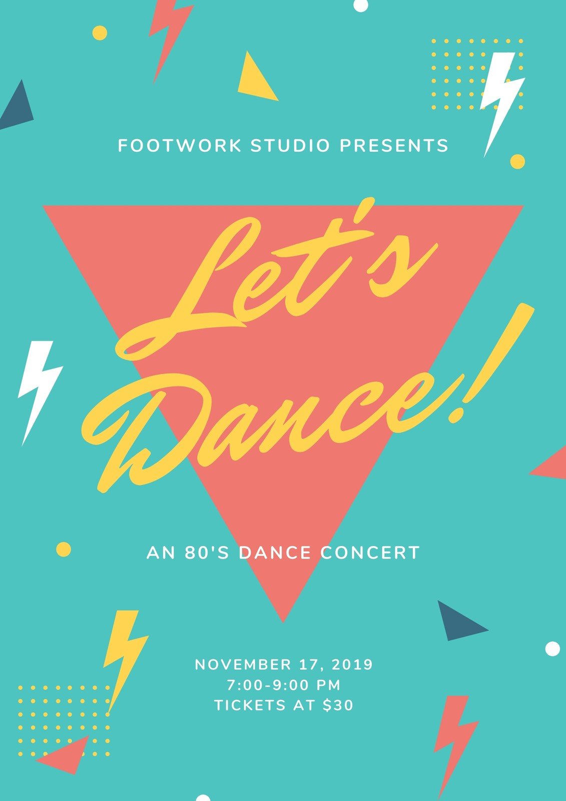 Dance Poster Template