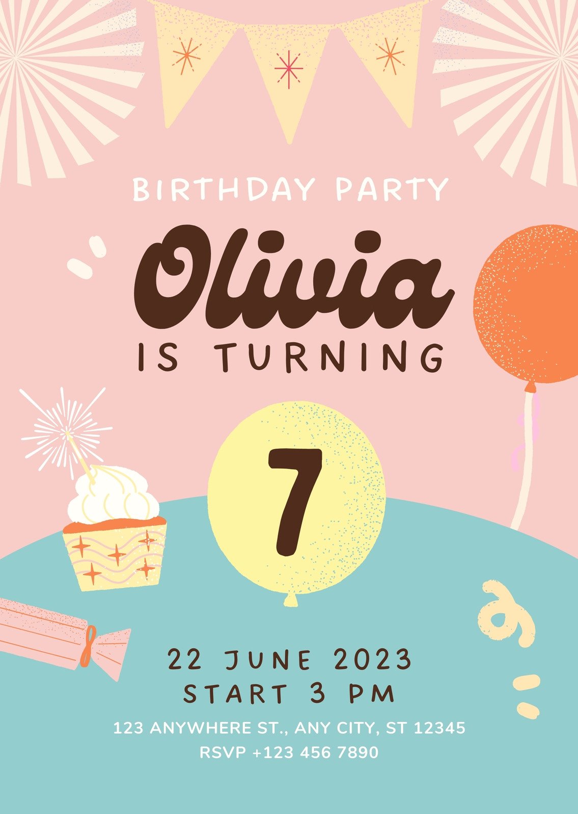 Kids Birthday Party Invitations