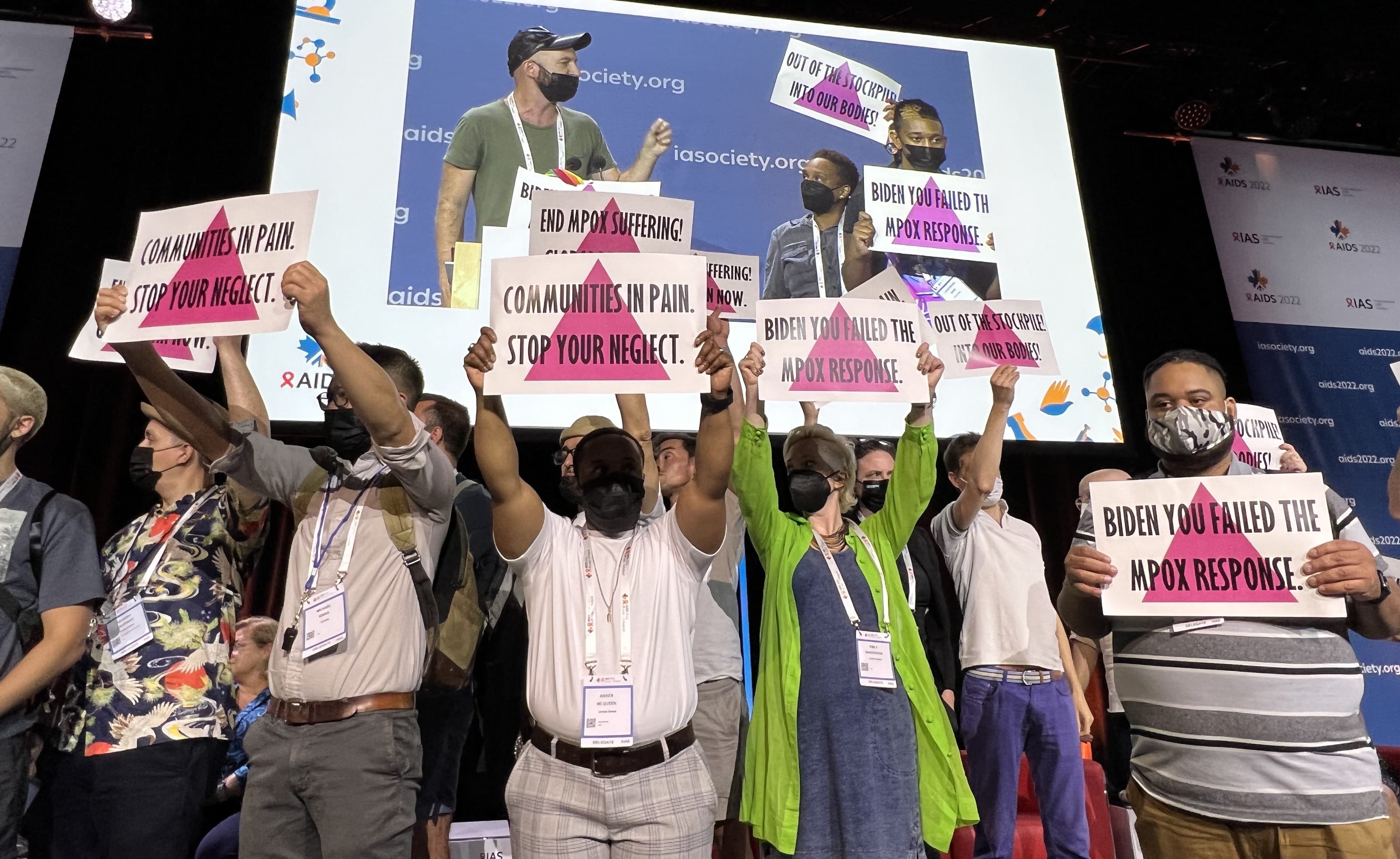 WATCH: Monkeypox Activists Disrupt AIDS2022 with Rageful Protest