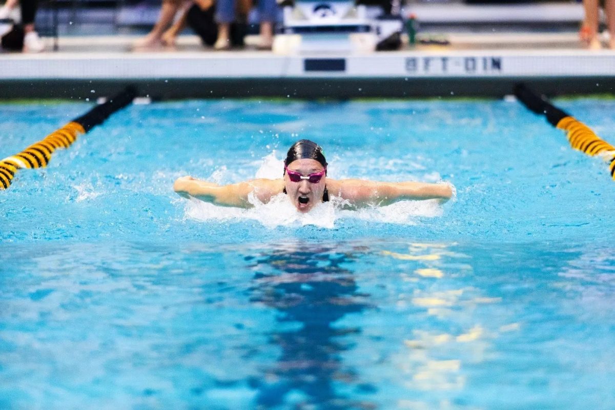 Marshall swimmer competes at meet.