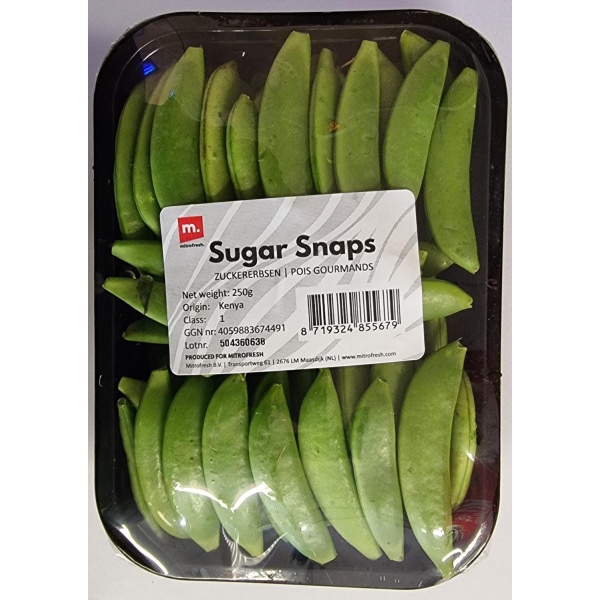 Sugar snaps 250g