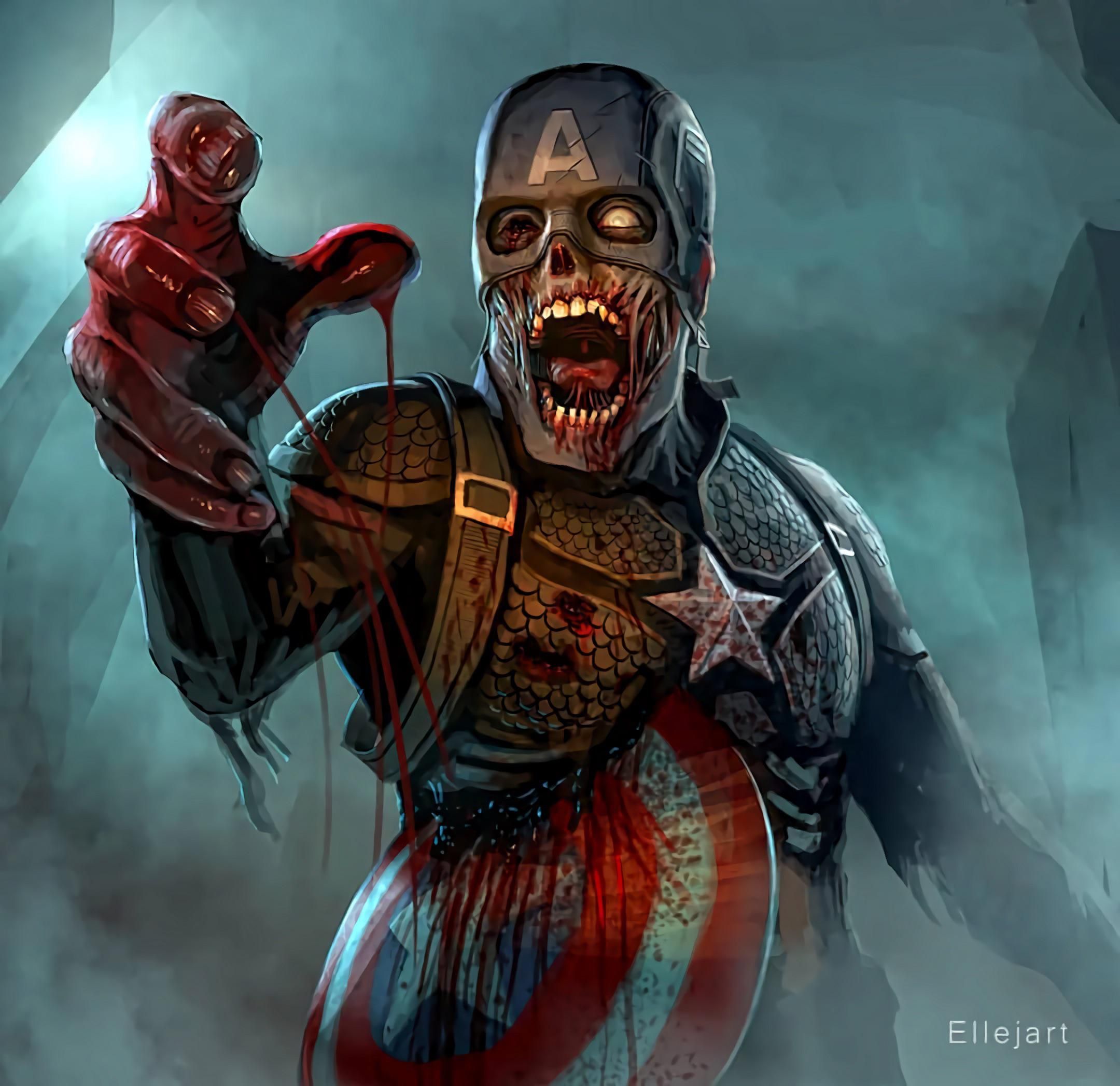 Zombie Captain America