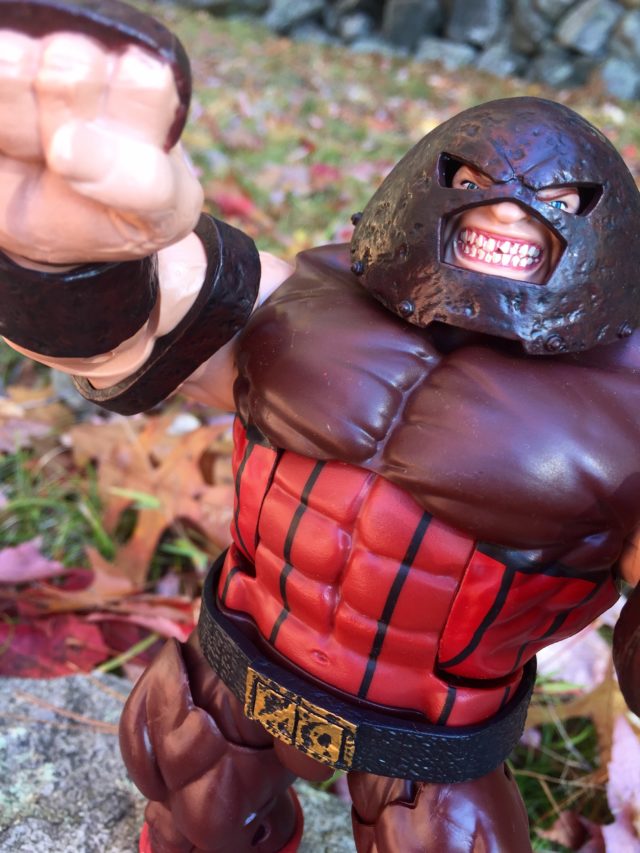 Close-Up of Marvel Legends X-Men Juggernaut