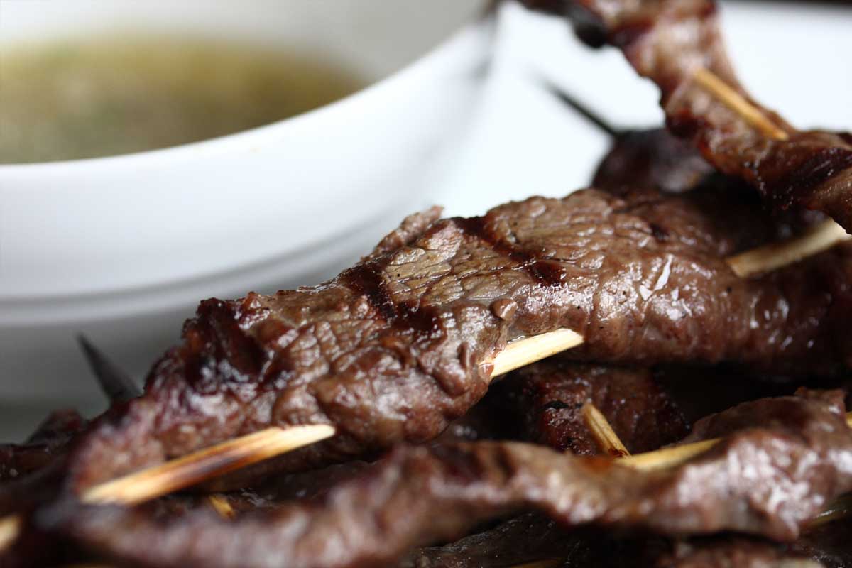 TRI TIP BEEF SATAY