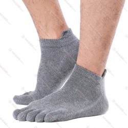 Men Socks 100% Cotton Ankle Dark Grey Wholesale Drop-shipping