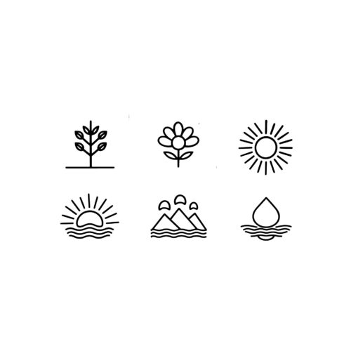 Technology Icon Set - Minimalist Tech Symbols for Modern Designs cover image.