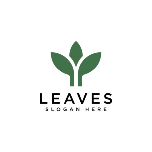 leaf nature logo design cover image.