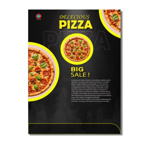 PIZZA AD FLAYER TEMPLATE cover image.