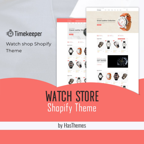 Illustration slides atch store shopify theme.