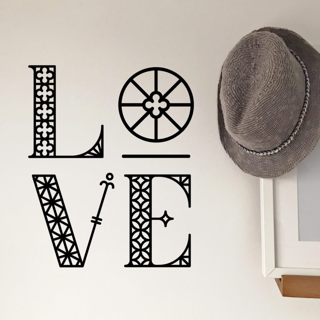 Love wall Decals