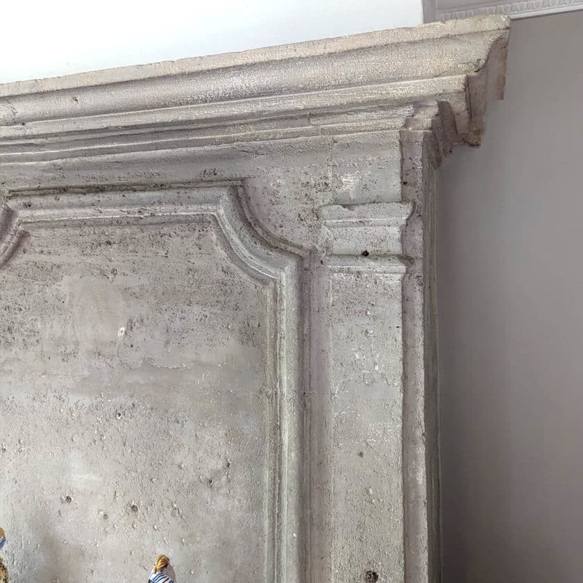 Stone mantelpiece zoom