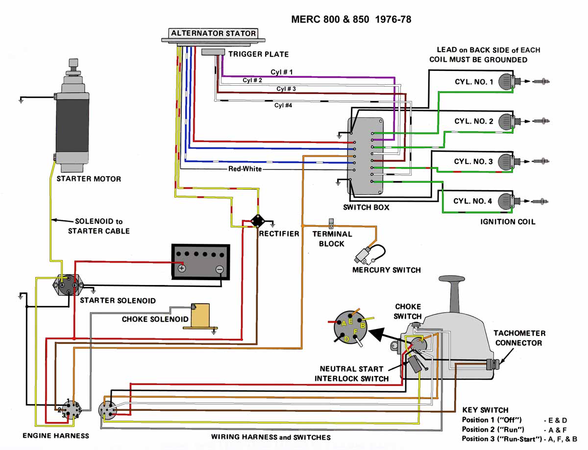 Wiring Diagram 40 Hp Mercury Outboard