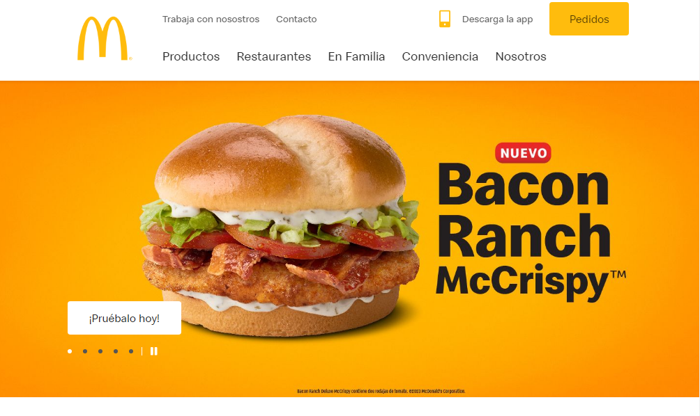 McDonald's Precios del Menú (Puerto Rico)