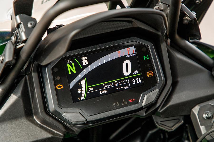 Kawasaki Versys 650 dash