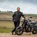 Gareth Evans with the Triumph Trident 660