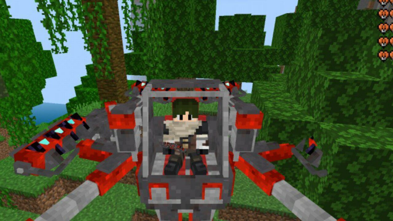 Ride from Jetpack Mod for Minecraft PE