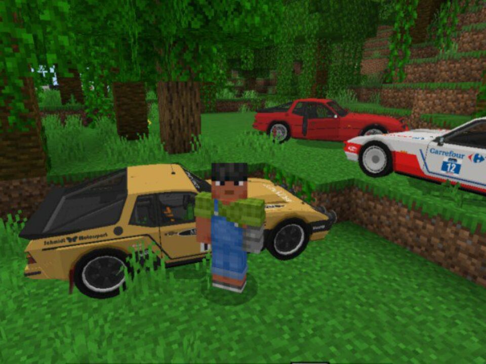 Porsche Mod for Minecraft PE