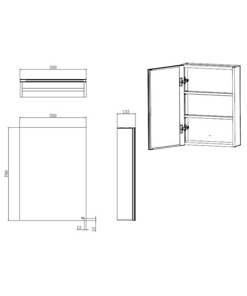 Technical drawing 62874 / RAKGEM5001