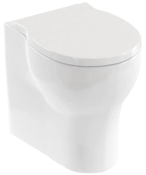 Britton Trim Back To Wall WC Pan With Soft Close Seat